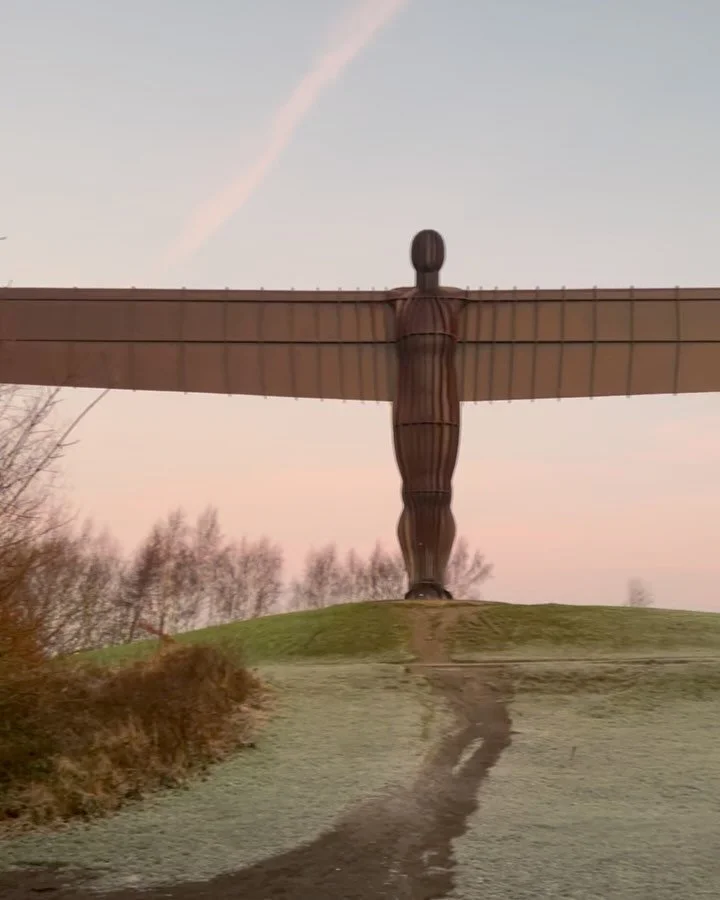How did 200 tonnes of steel become a symbol of community? In today&rsquo;s FREE substack come with me as I visit the Angel of the North. 

&ldquo;It is zero degrees outside, and I am there early one January morning. The moon is still in the sky, dapp