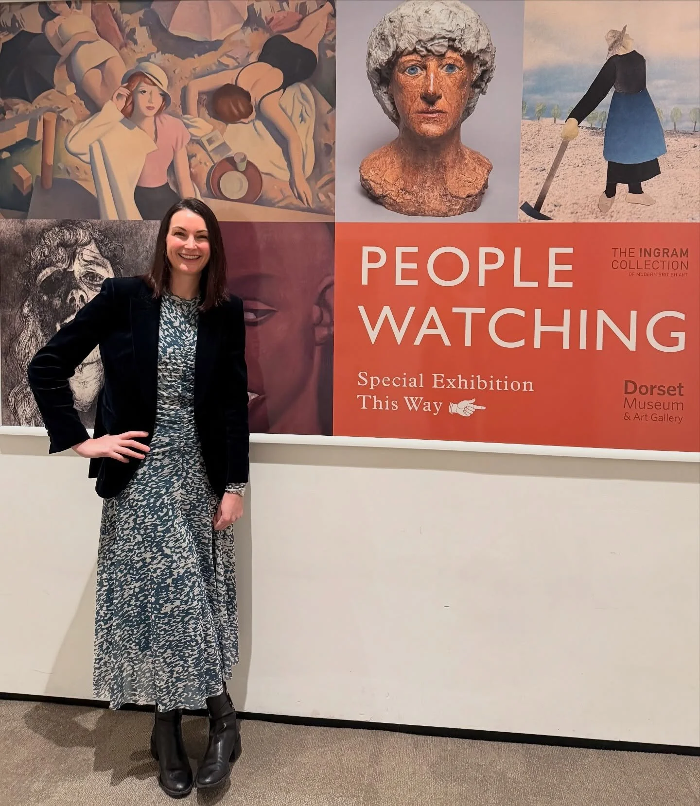 A Pick of the Week in @guardian! People Watching is now open at the brilliant Dorset Museum and Art Gallery. It kicks off with a photo of Thomas Hardy on the beach, and there&rsquo;s a whole range to see - from Cecil Beaton&rsquo;s magical portrait o