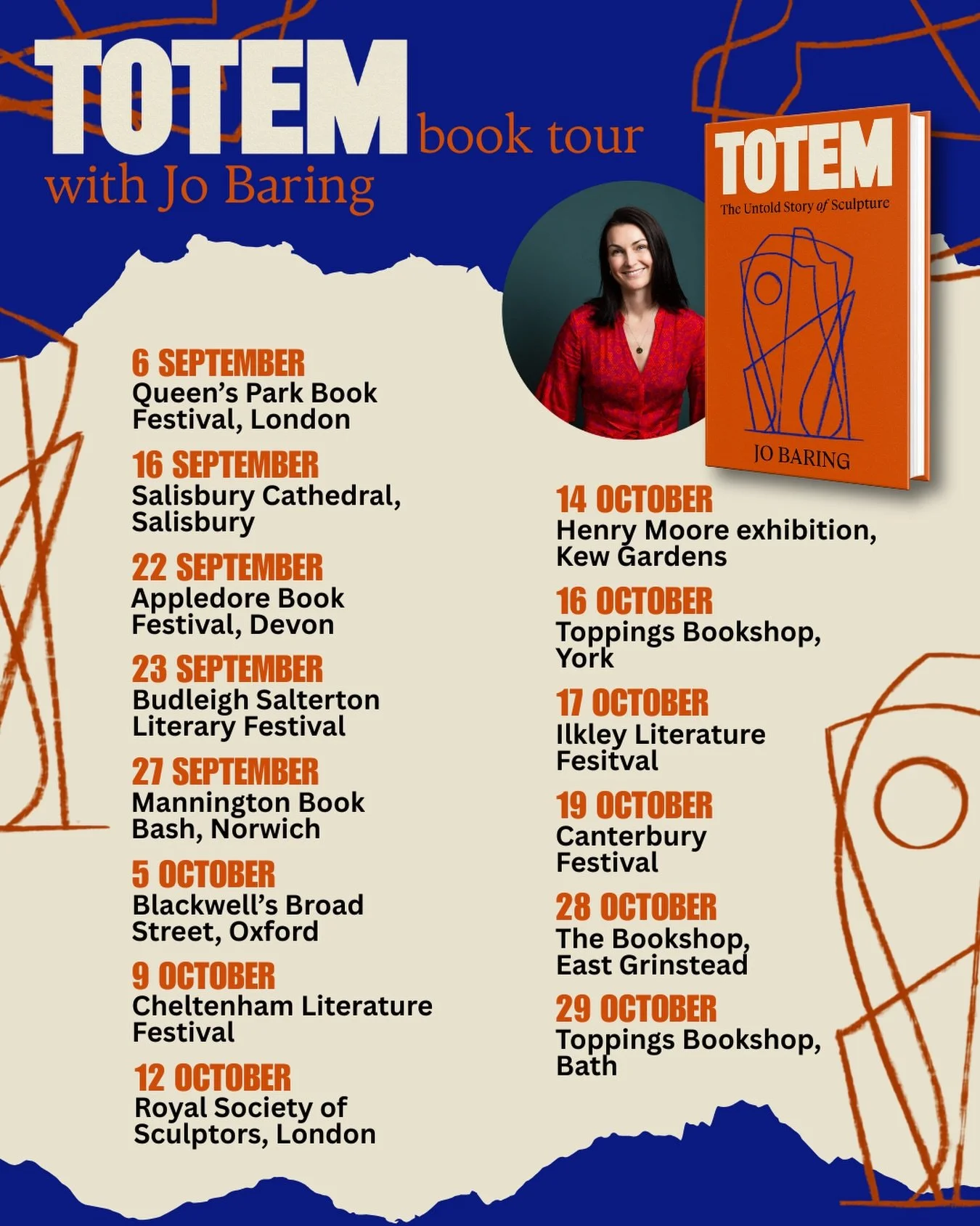 Summer feels over, schools are going back and there is a noticeable chill to the air. September is here. The autumn ahead is fun though! Please join me if you can at a talk, I would love to see you, and hear your questions all about sculpture.. nothi