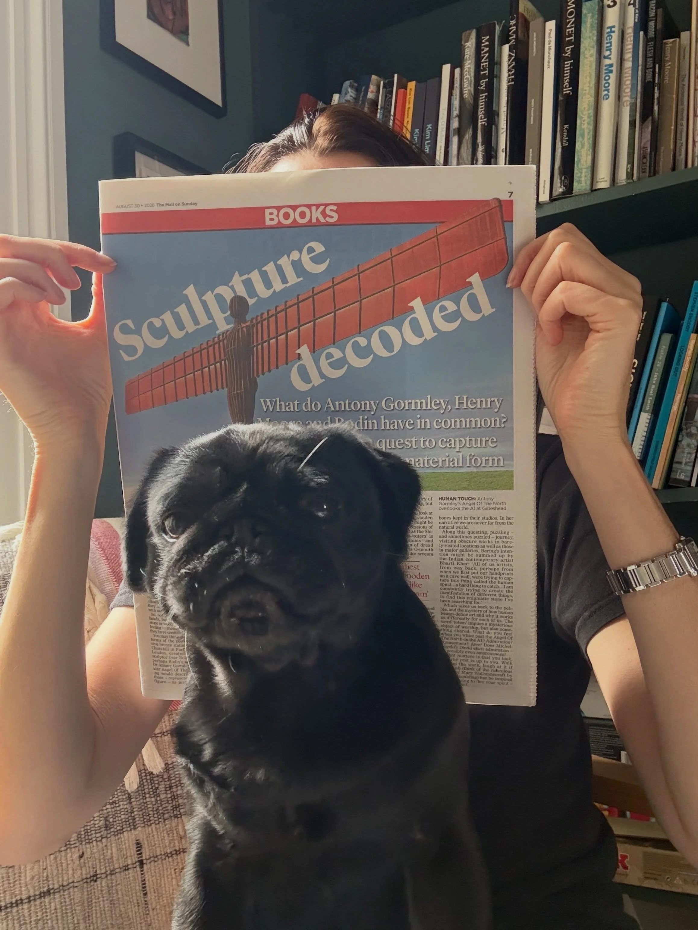 Steve the Pug loved TOTEM&rsquo;s first newspaper review. The Mail on Sunday calls it &lsquo;beautifully written&rsquo; and &lsquo;an exhilarating global journey&rsquo; with &lsquo;wide-ranging storytelling&rsquo;. I&rsquo;ve also included some photo