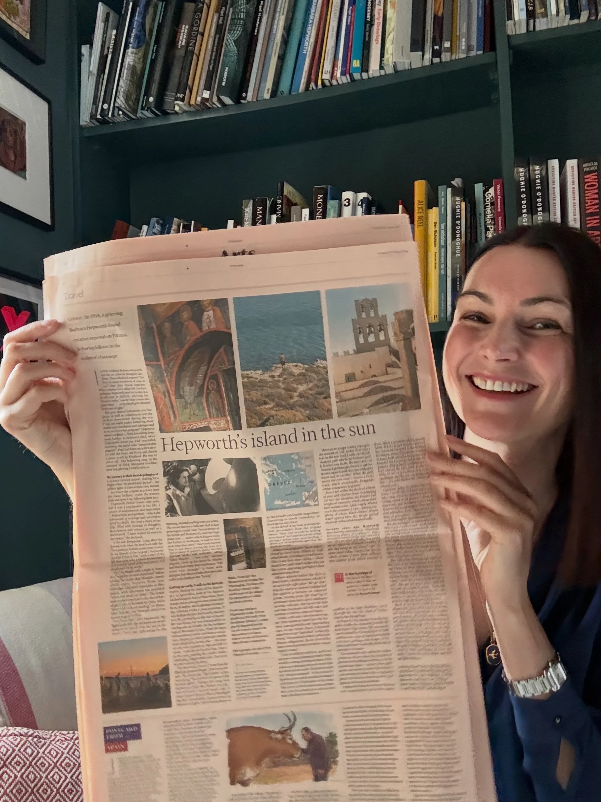For @ft_weekend I wrote about the indefinable magnetism of Patmos. Following in the footsteps of Barbara Hepworth, I walked old cobblestone paths through overgrown rye grasses and past shaded forests of cypress and pine up to an ancient monastery. Pa