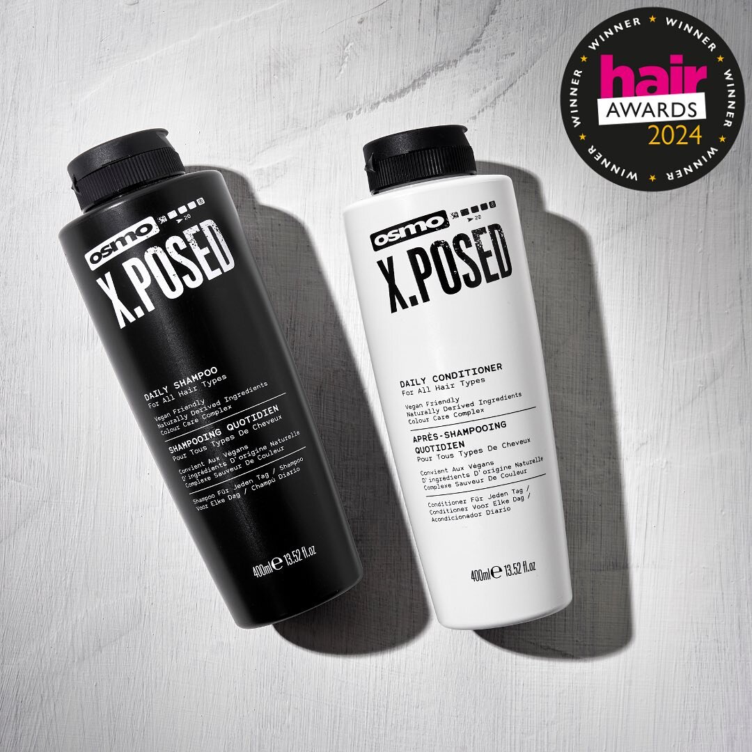 We are thrilled to announce that our client @osmouk_official hair products won a @hairmagazine award for&nbsp;Best Cruelty Free/Vegan Shampoo &amp; Conditioner -&nbsp;OSMO X.POSED Daily Shampoo &amp; Conditioner.&nbsp; Well done #TeamOSMO
&nbsp;
&nbs