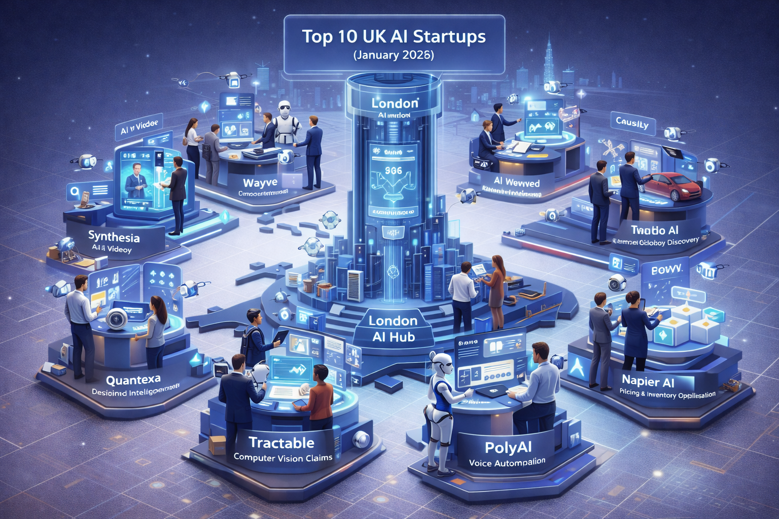 Top 10 AI Startups in UK - January 2026