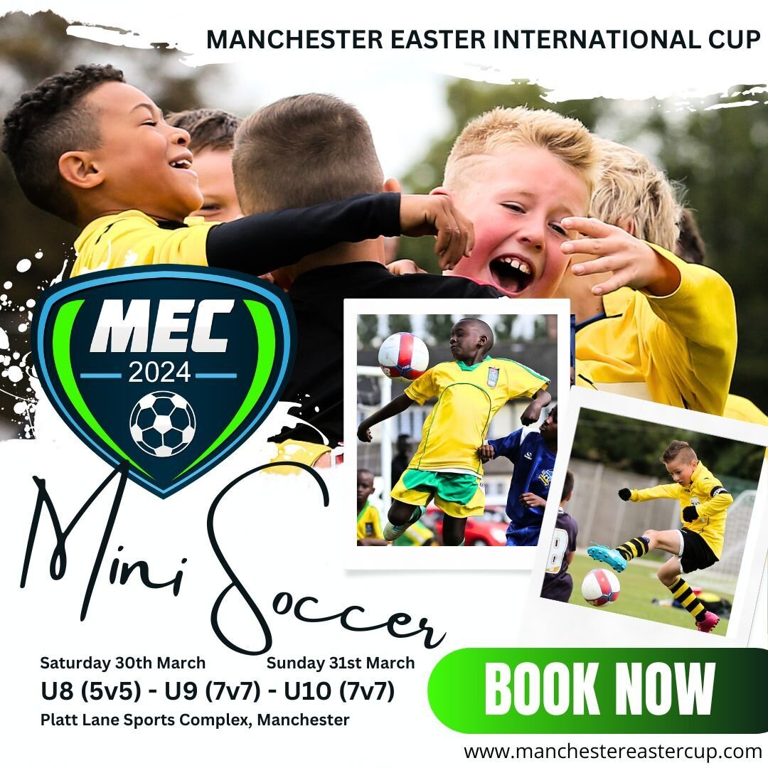 🔊⚽️M I N I S O C C E R T E A M S ⚽️⚽️
In 2024 welcoming teams from South Africa 🇿🇦, USA 🇺🇸, Republic of Ireland 🇨🇮, Isle of Man 🇮🇲 and Scotland 🏴󠁧󠁢󠁳󠁣󠁴󠁿 to our mini soccer competitions! 
👇👇👇
💯NEW for 2024! Competition dates:
* Satu