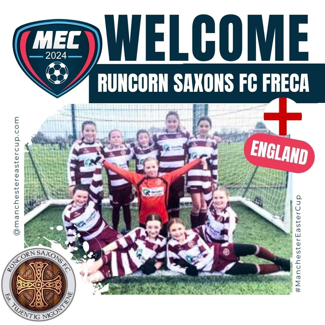 📣📣📣 W E L C O M E! Runcorn Saxons FC Freca⚽️👋
The Girls will be competing in the Girls U12 competition on Friday 29th March!
It is promissing to be a great fight with teams from Cheshire, Yorkshire, Liverpool, Durham, Derbyshire, Lancashire and t