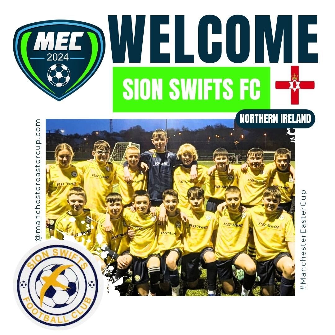 📣📣📣 W E L C O M E! Sion Swifts FC⚽️👋
Another amazing team from Northern Ireland competing in Class F alongside teams from Trinidad &amp; Tobago, Australia, Isle of Man, Ireland, Scotland and England! Real POWER HOUSE 💥⚡️✨

Very best of luck in t