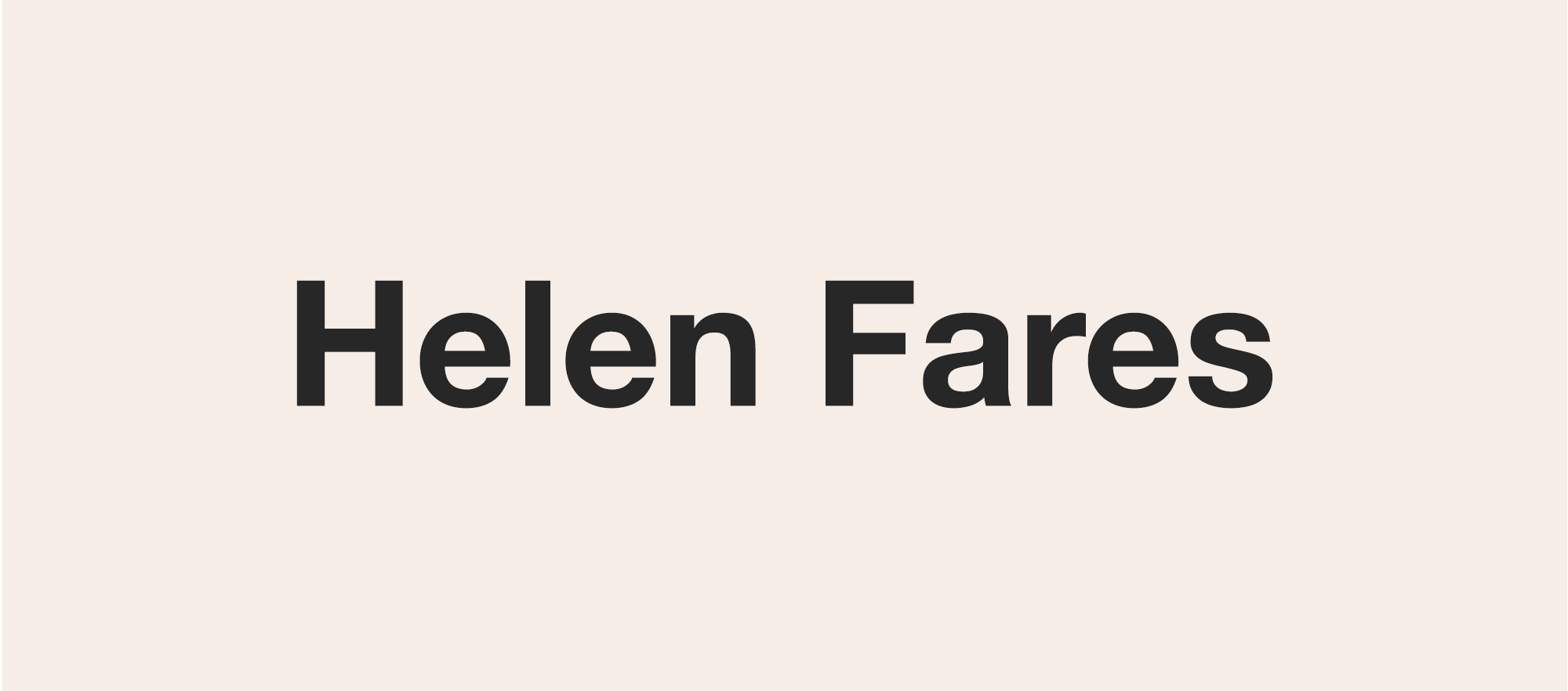 Helen Fares