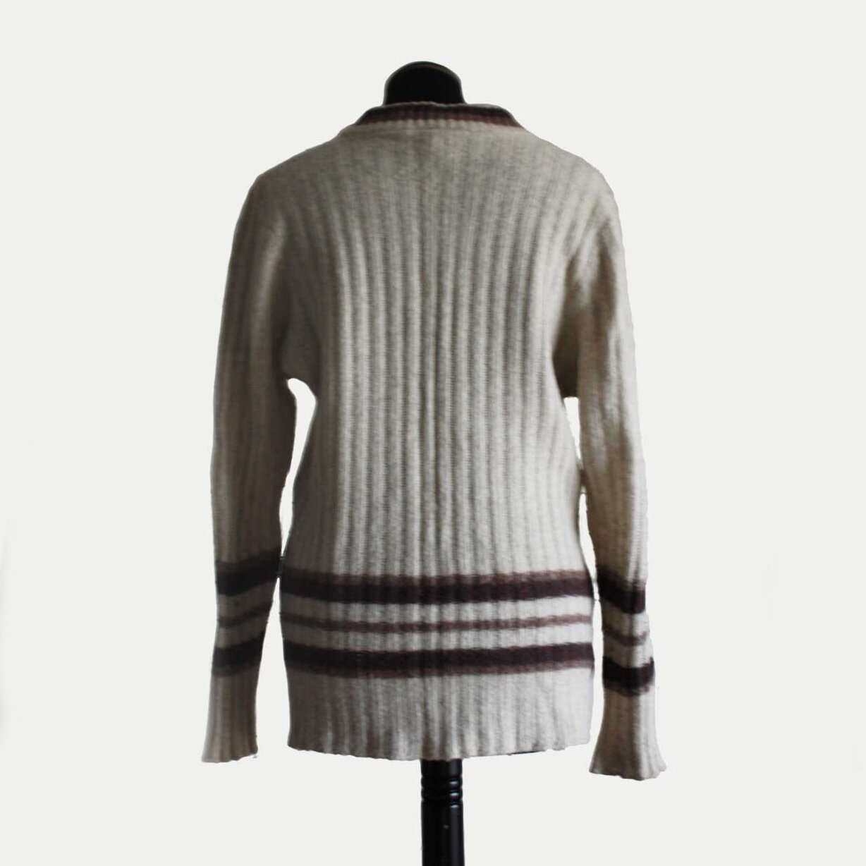 Vintage Shetland Wool Blend 80s Cardigan