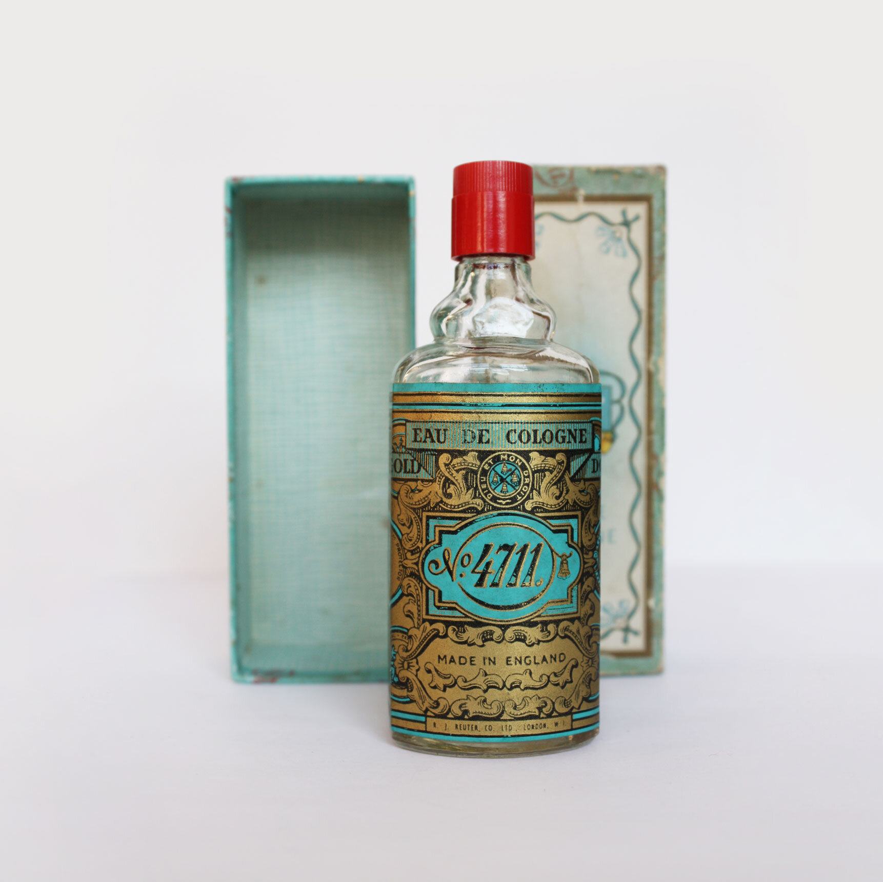 No 4711 Blue &amp; Gold Eau De Cologne in Christmas Gift Box