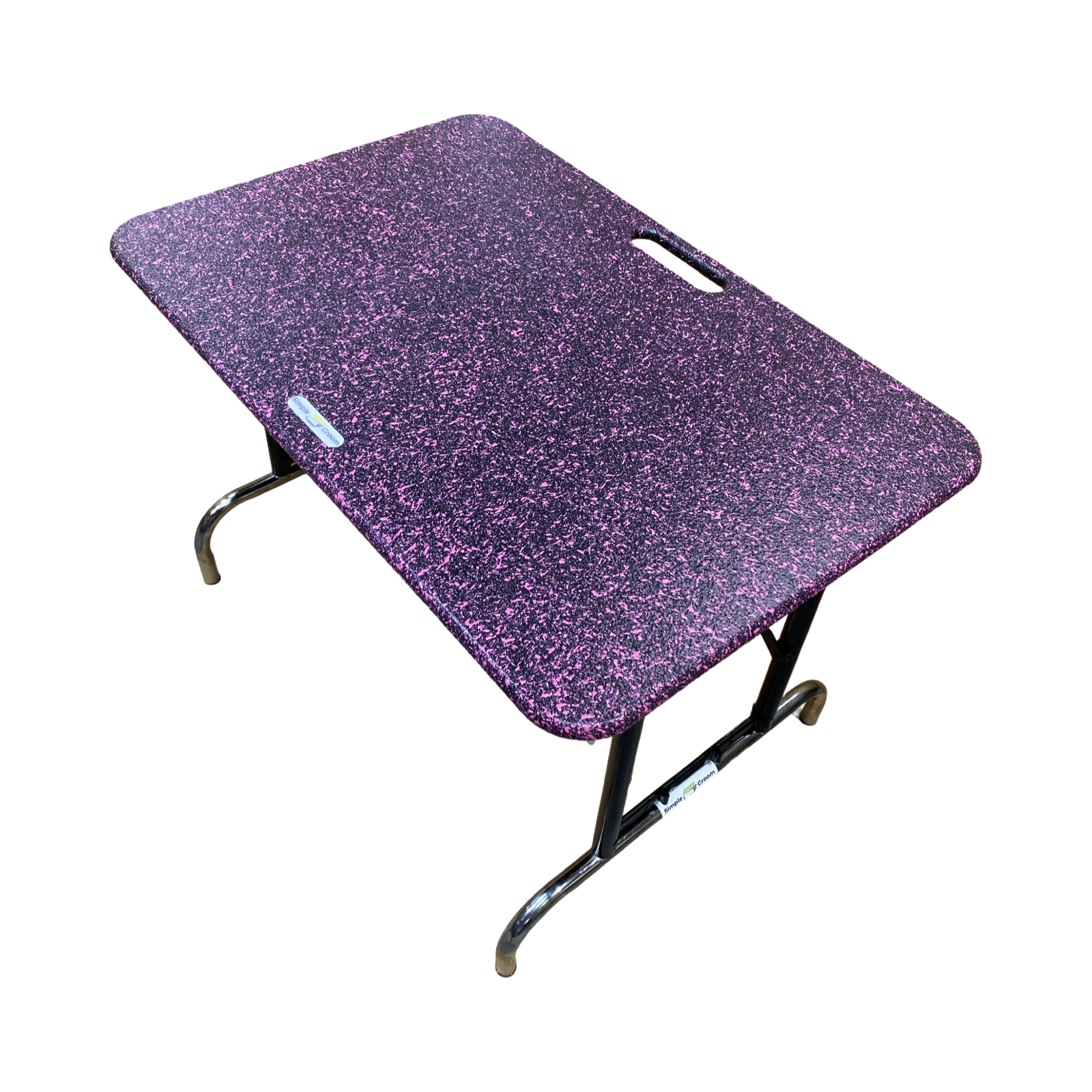 2439: 24"x36" Pink over Black Adjustable Table