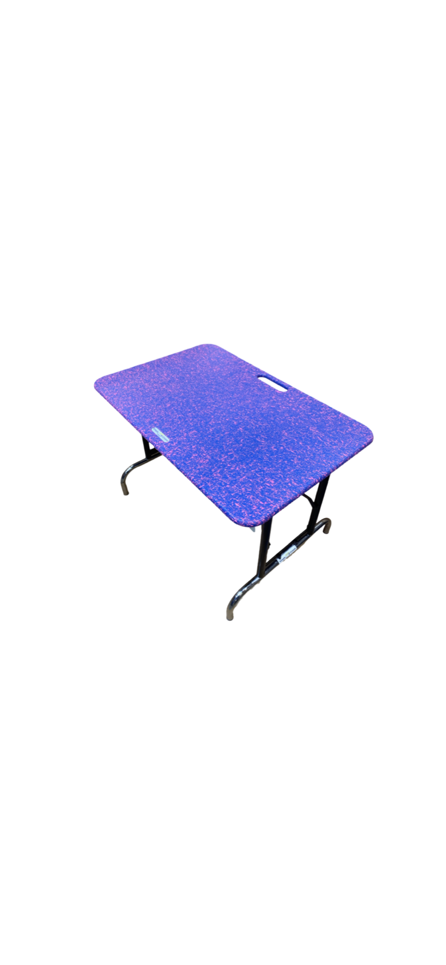 2131: 24"x36" Pink over Blue Adjustable Table