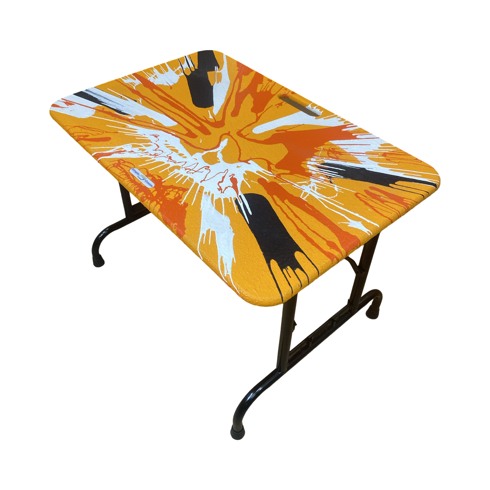 2443: 24"x36" Spin Art Black Adjustable Legs