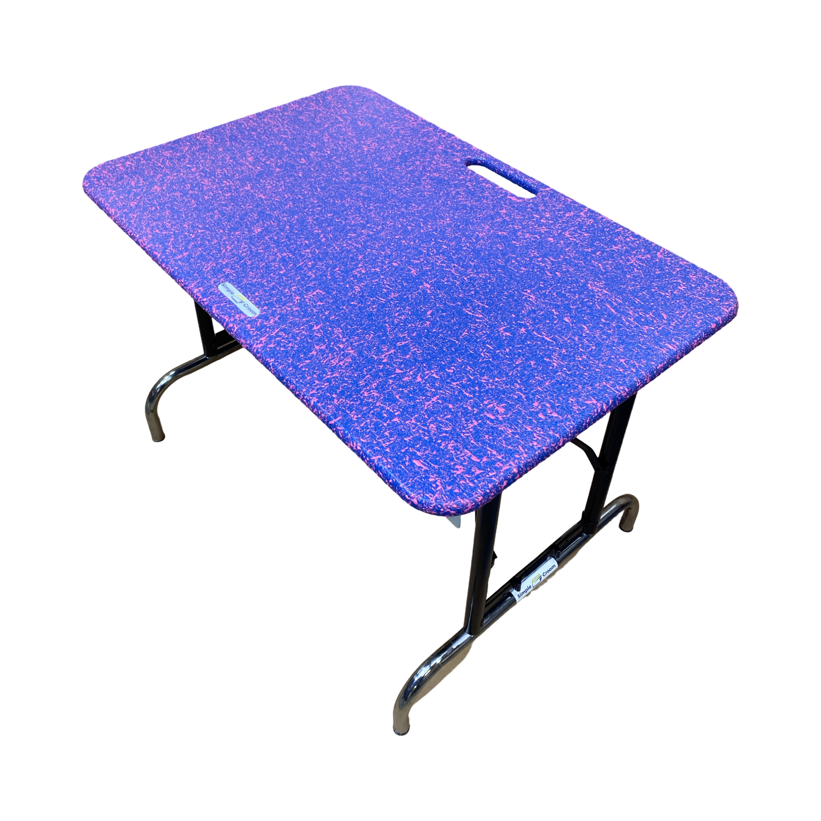 2131: 24"x36" Pink over Blue Adjustable Table