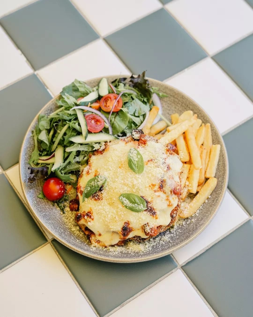 Don't miss our new&nbsp;Mediterranean Parmi!&nbsp;

Join us tomorrow for Parmi Day and indulge in all the Mediterranean goodness, for just $23&nbsp;🍽️

Book your table now through the link in our bio.