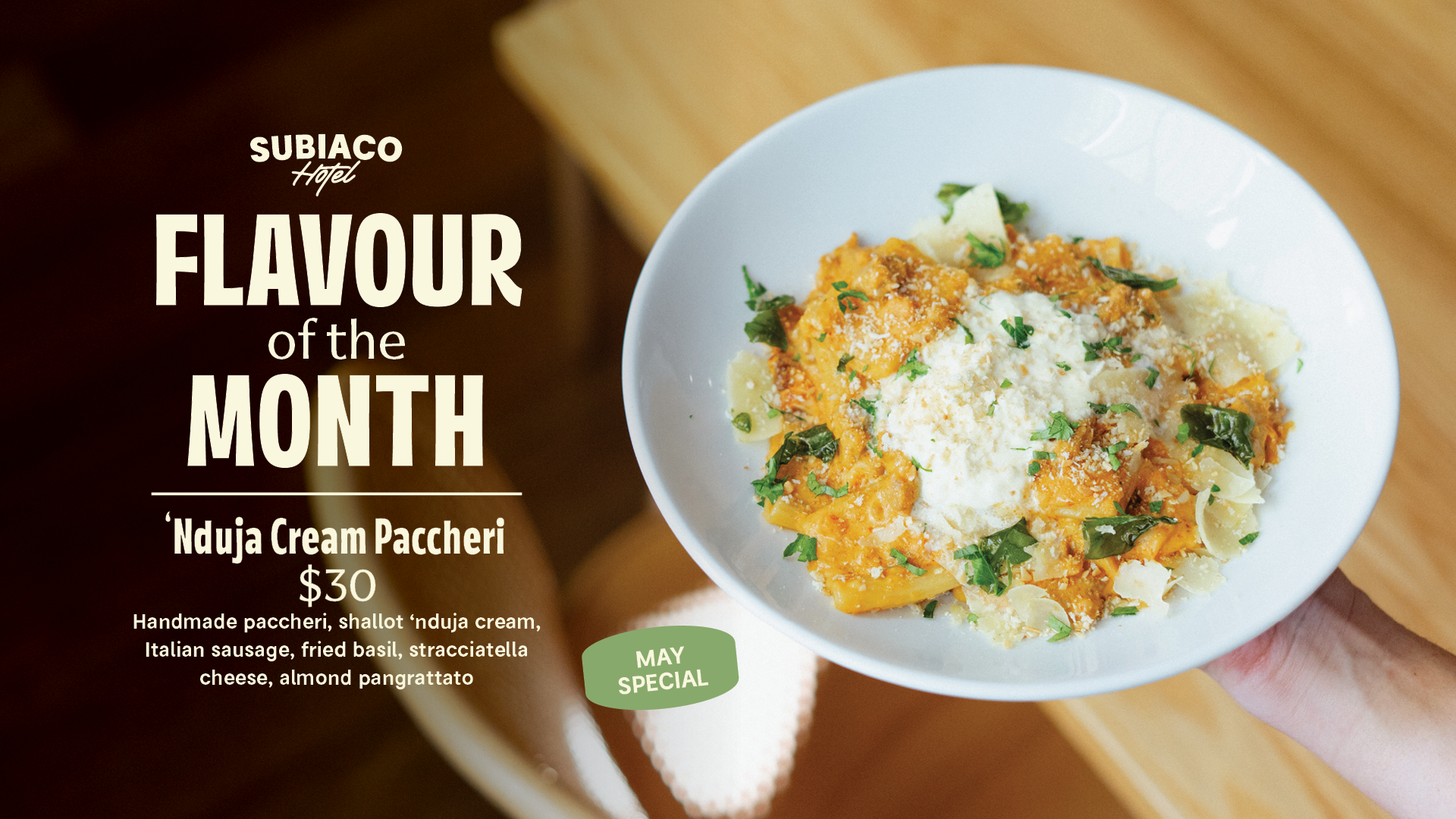 May's Flavour of the Month