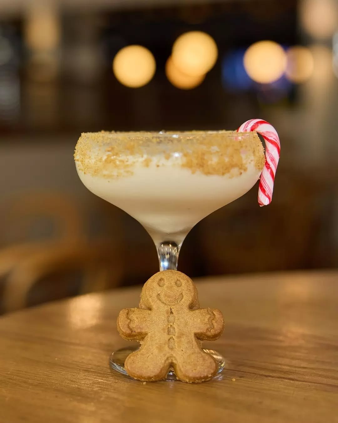 Our Gingerbread Martini is BACK for Christmas in July! Available for the month of July only, so don't miss out&nbsp;🎄