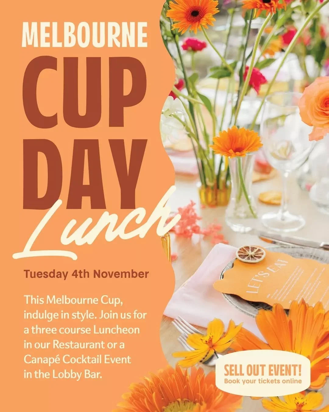Celebrate Melbourne Cup in Style at the Subi!

Get your glam on and join us on Tuesday November 4th from 11am - 2pm for an unforgettable celebration. We&rsquo;re pulling out all the stops for a day filled with delicious food, premium drinks and non-s