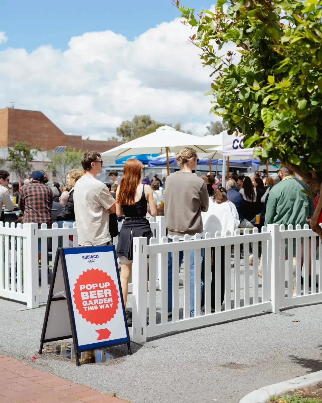 The sun&rsquo;s out, which means it&rsquo;s time for beers in our pop-up beer garden&nbsp;☀️

Grab your mates, find a spot in the sunshine, and make the most of the good weather this week!