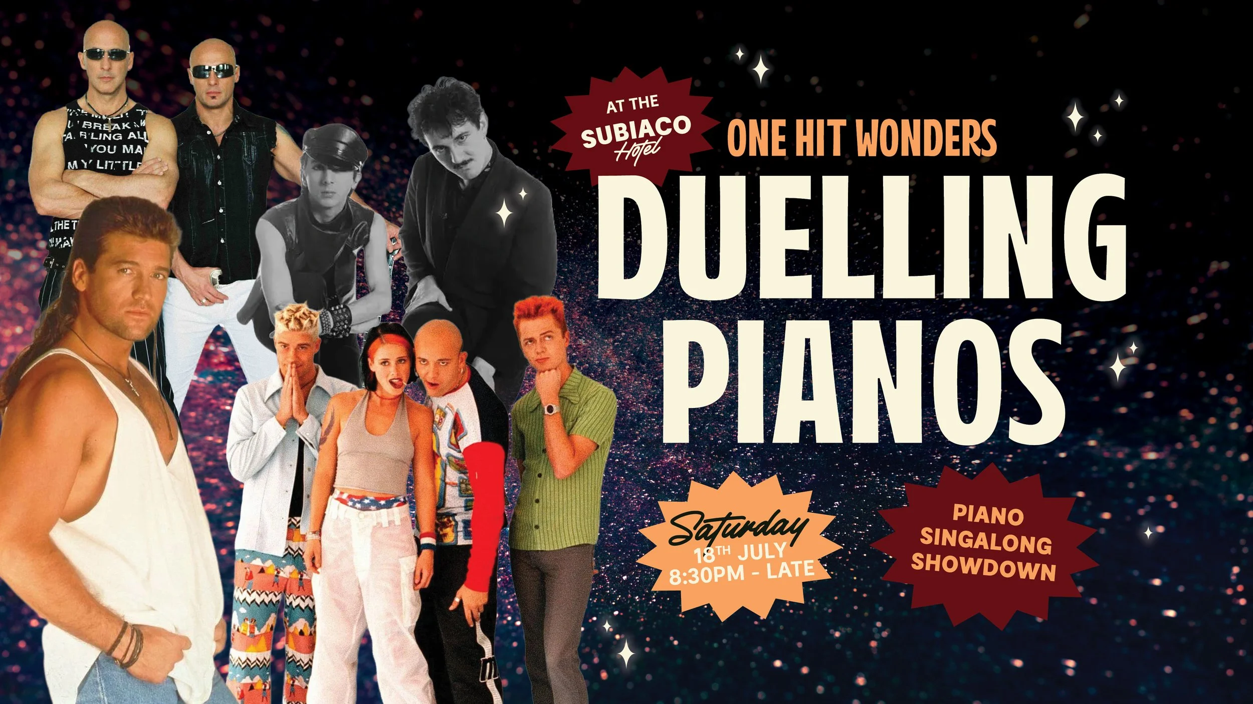 Duelling Pianos: One Hit Wonders