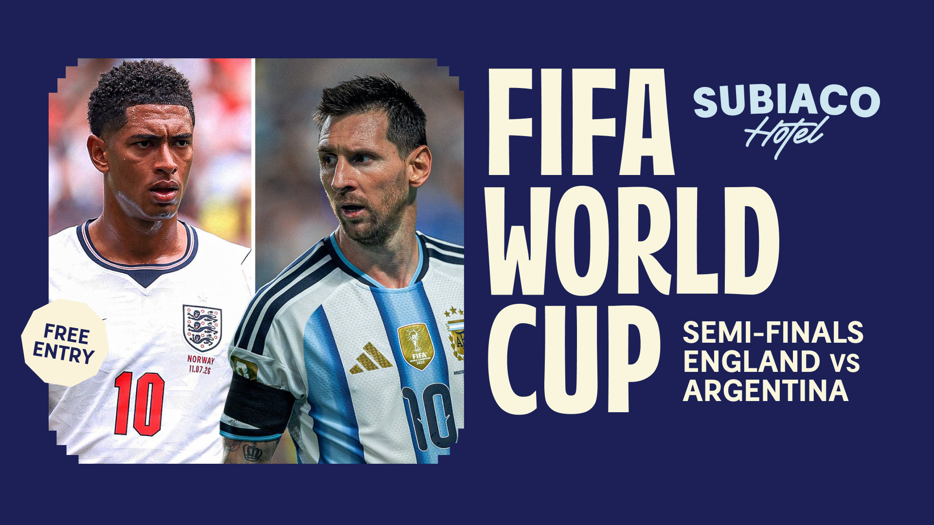 FIFA Semi-Finals: England vs Argentina