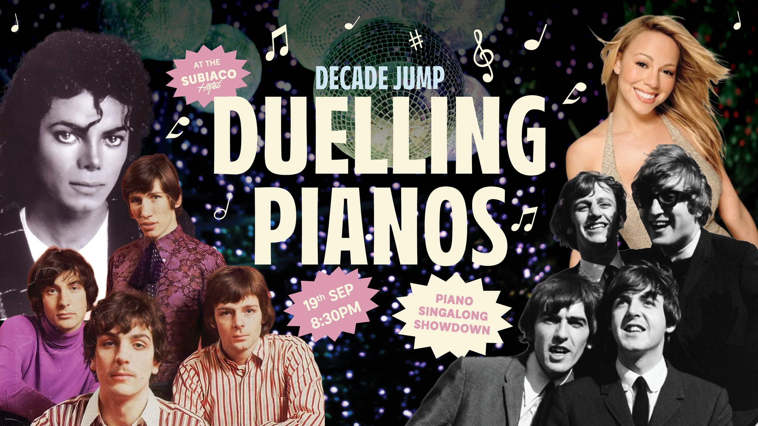 Duelling Pianos - Decade Jump