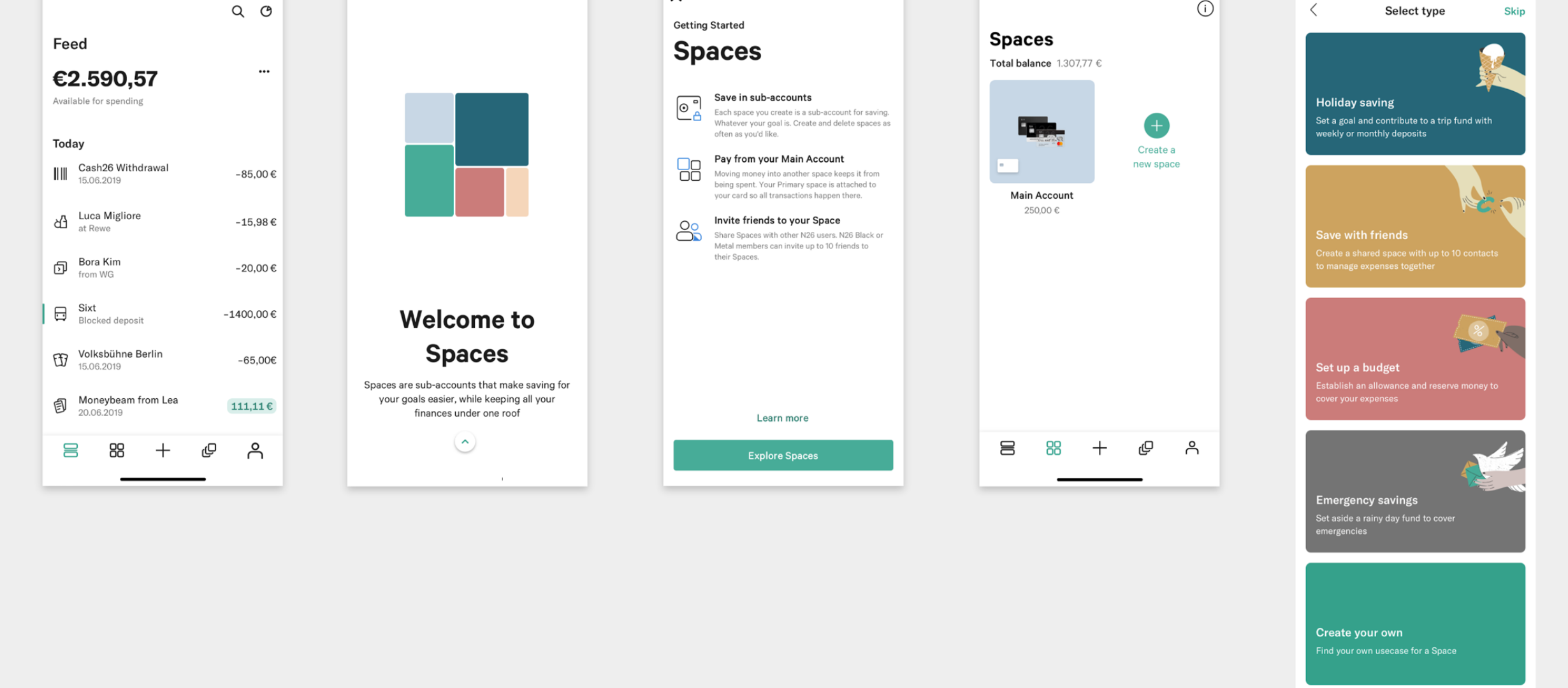N26 Spaces Screenshot.png