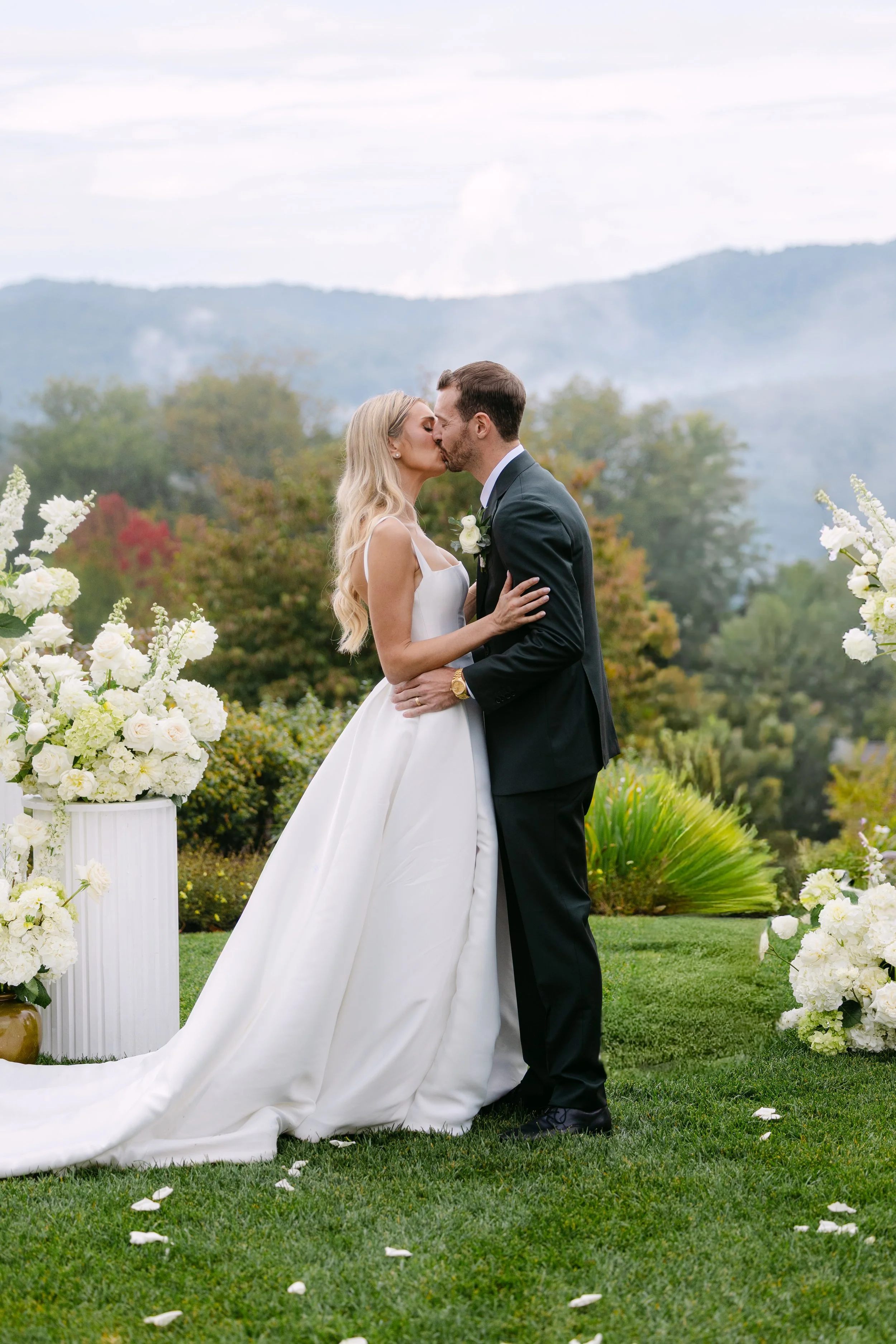  Stephanie & Patrick  —  Trillium Links & Lake Club in Cashiers, NC