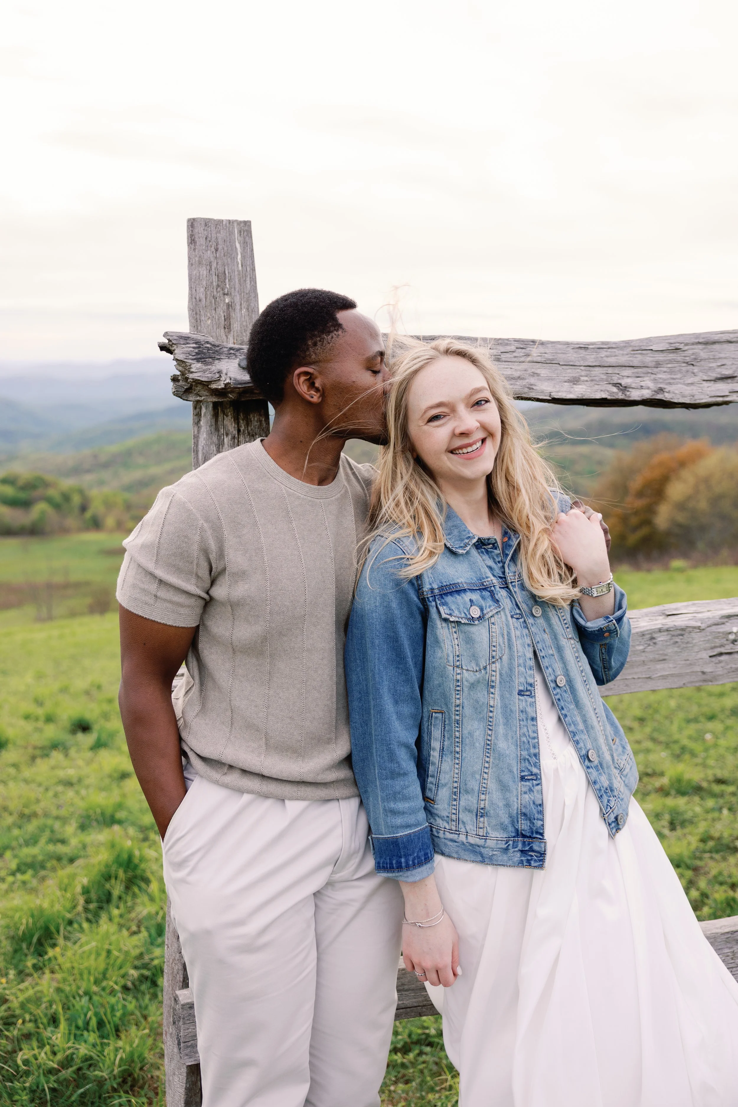  MELISSA &. BRIAN   — Max Patch Mountain, Pisgah National Forest