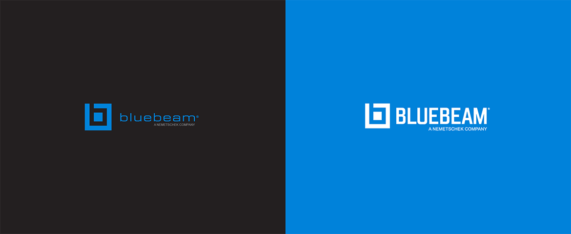 Before and After of logo refresh