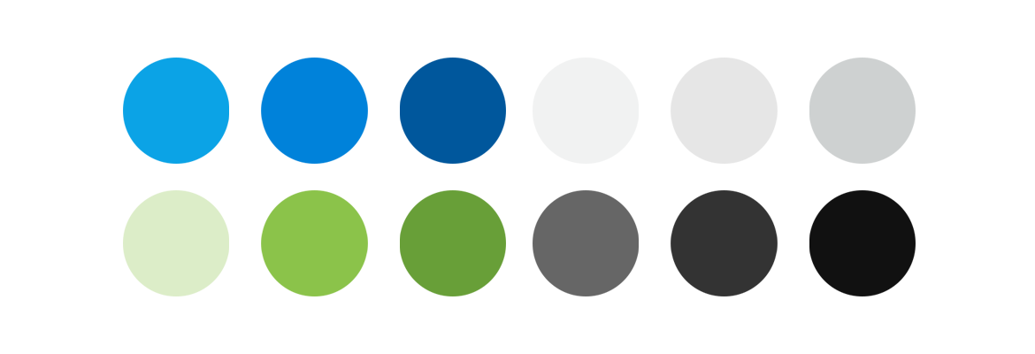 Initial color palette refresh (simplified from 50+ colors)
