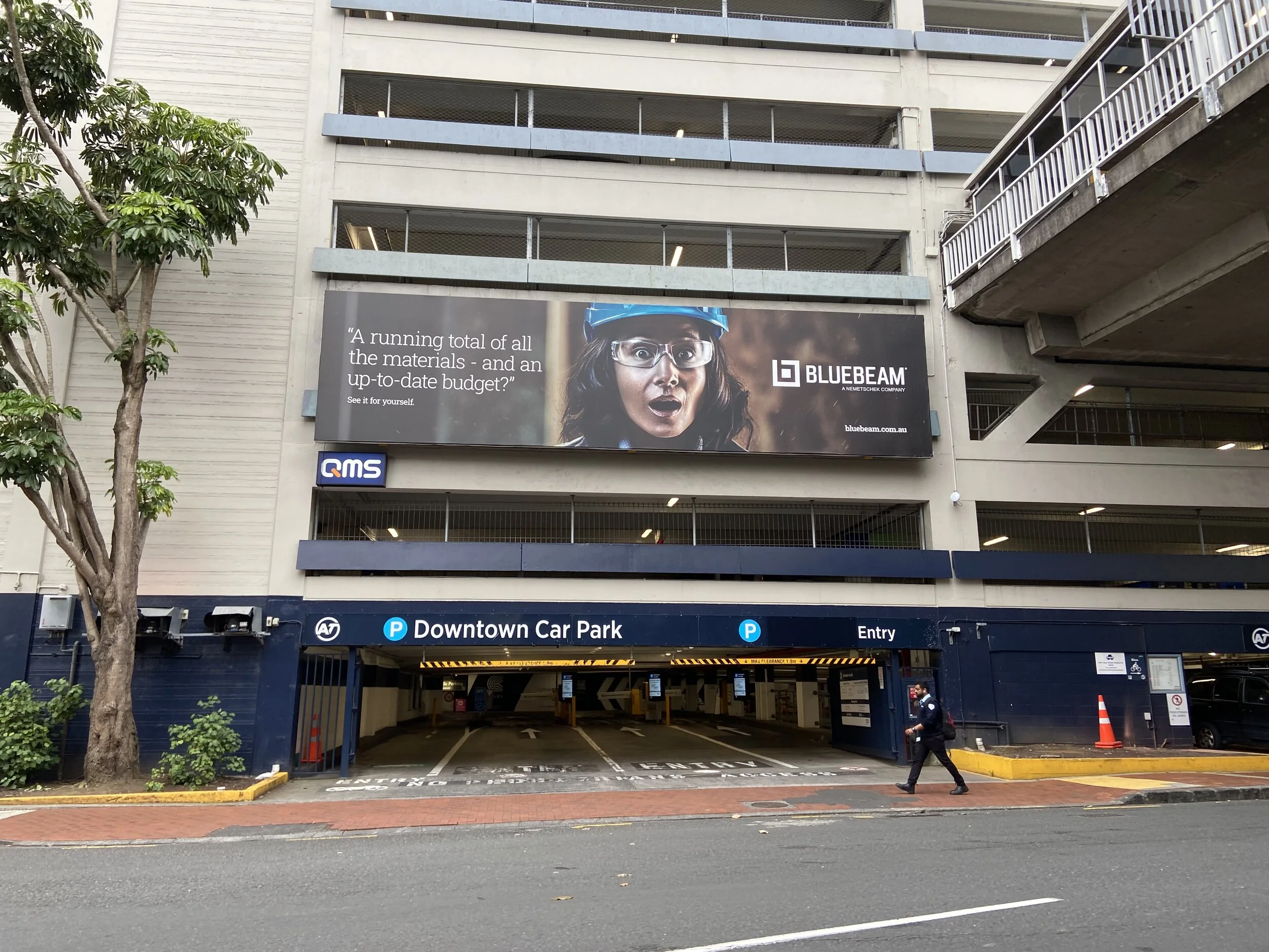 Billboard advertising in Auckland