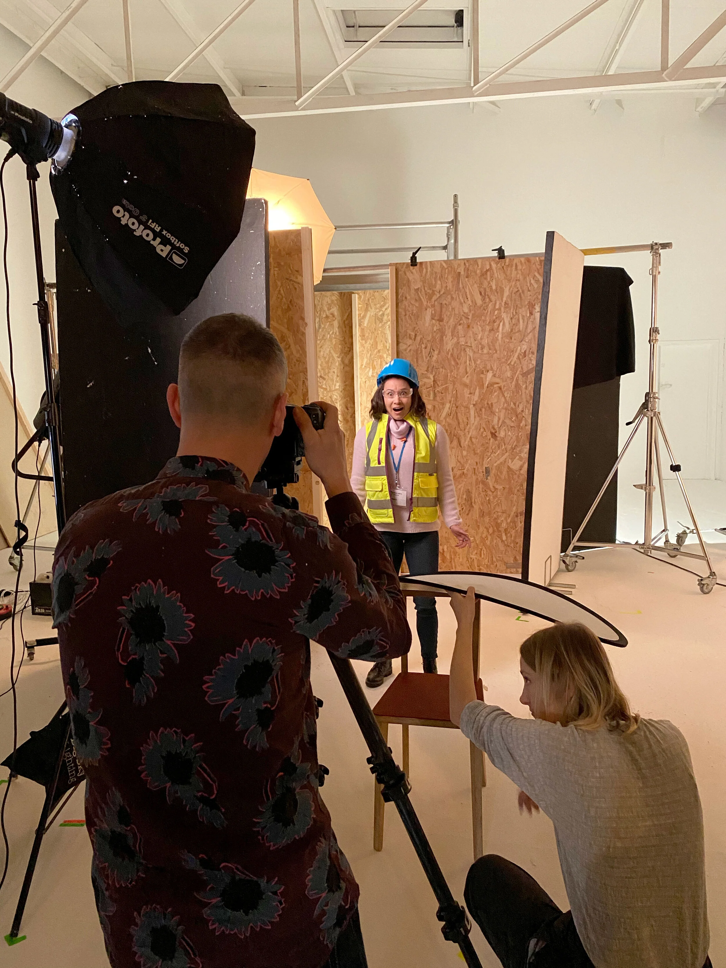 Campaign shoot - Big Sky Studios London