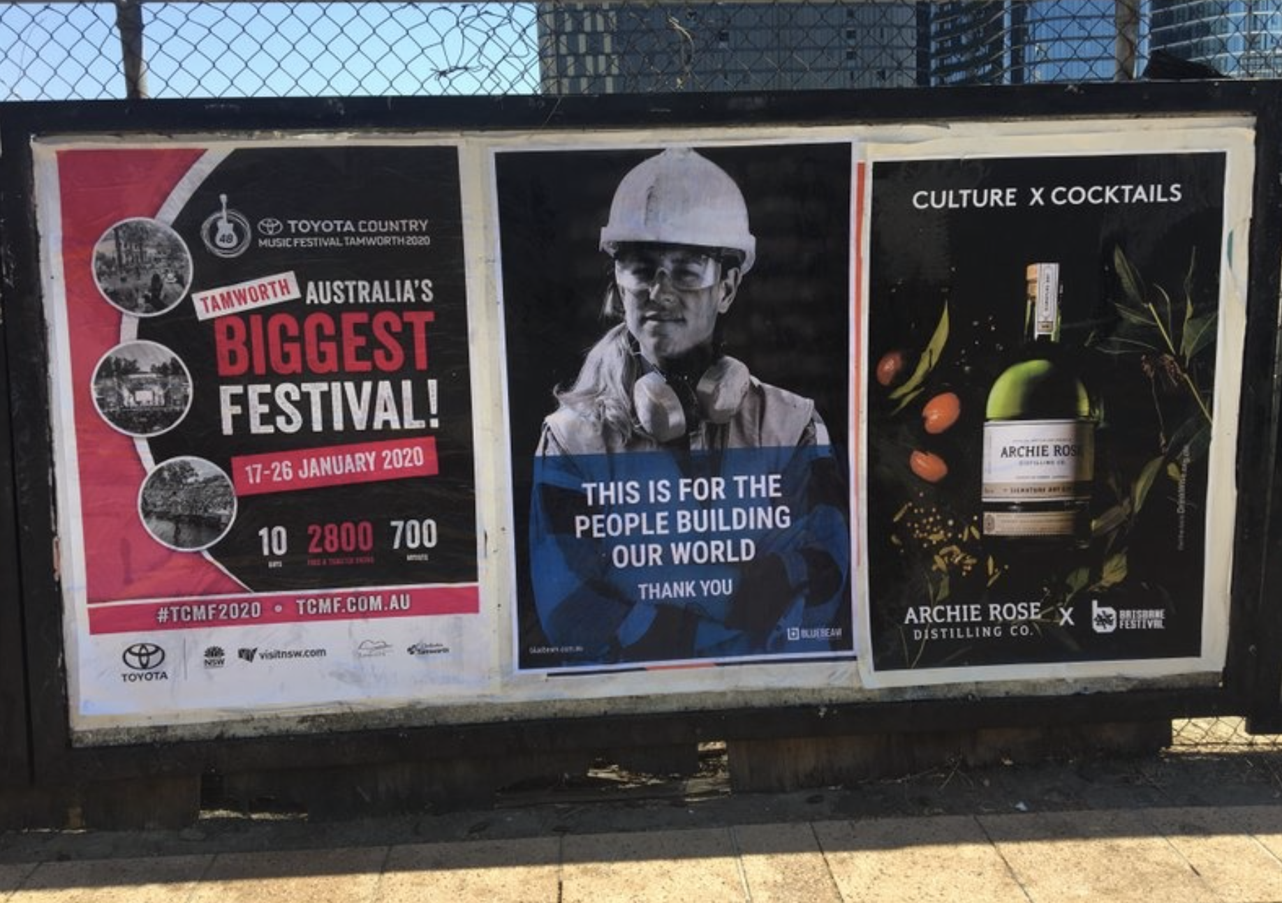 Sydney street posters