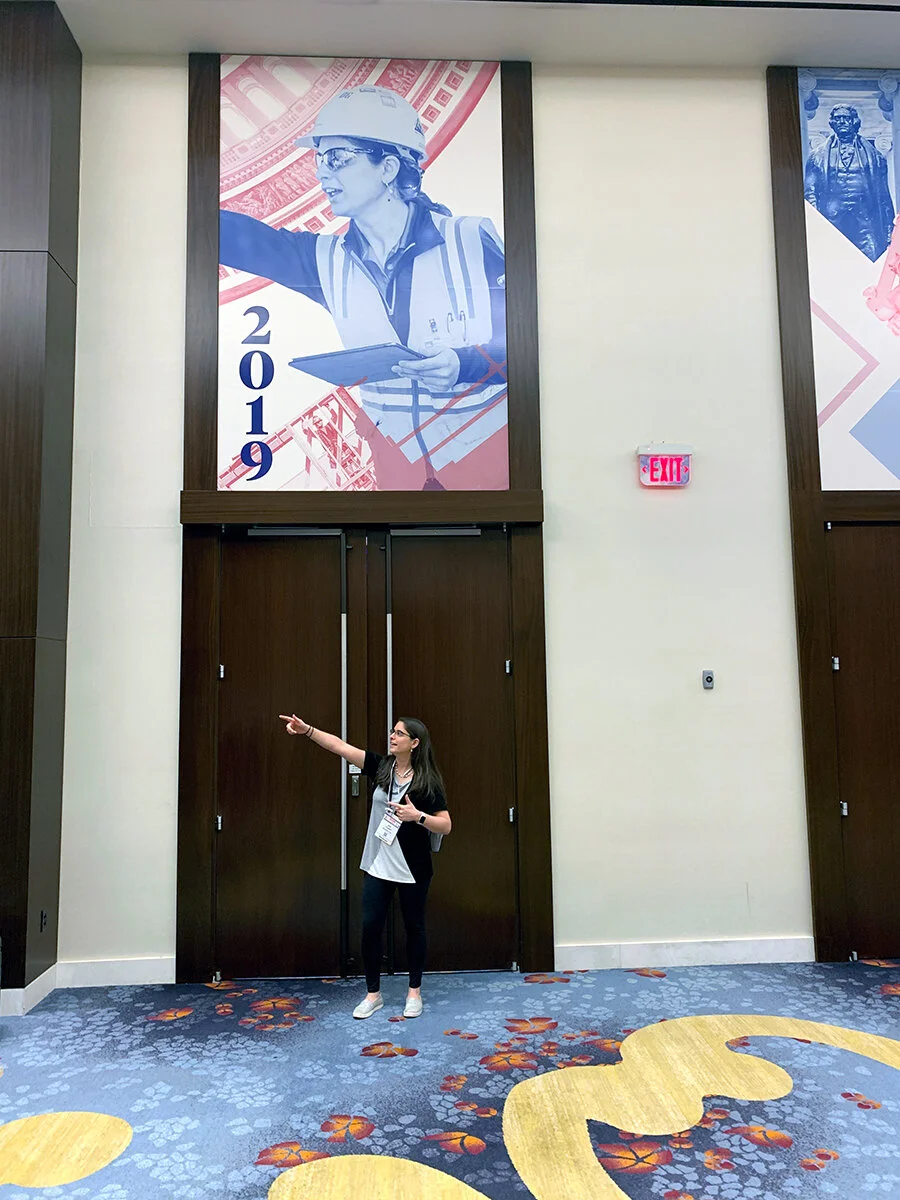 A Project Engineer finds herself in our signage