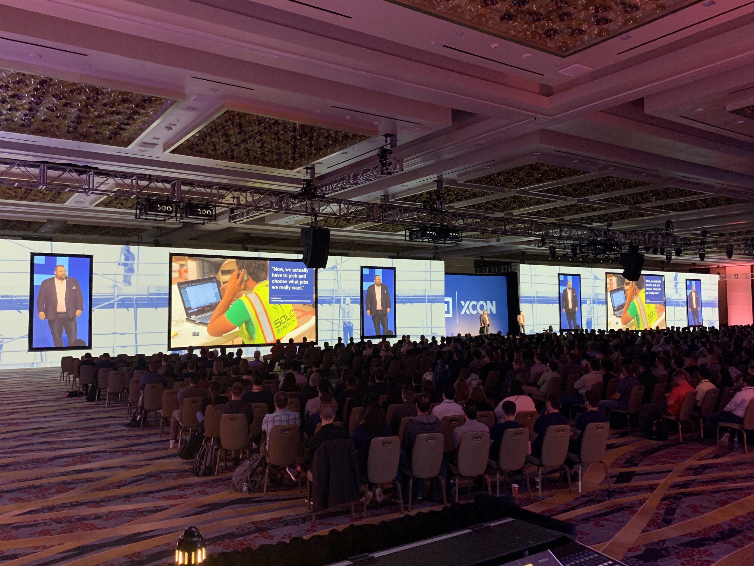 XCON keynote room and design