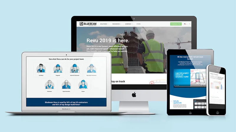 Bluebeam Global Website