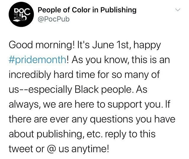 Our Twitter DMs are open for you&mdash;link in bio. Sending you all love and support.