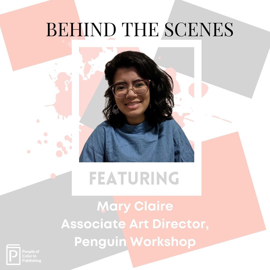 We&rsquo;re excited to launch Behind the Scenes, where book designers let us peek inside their process, the first Friday of every month.

Kicking us off is Mary Claire Cruz (@mclairecruz) from Penguin Workshop.

#pocinpublishing

Q1) Tell us about yo