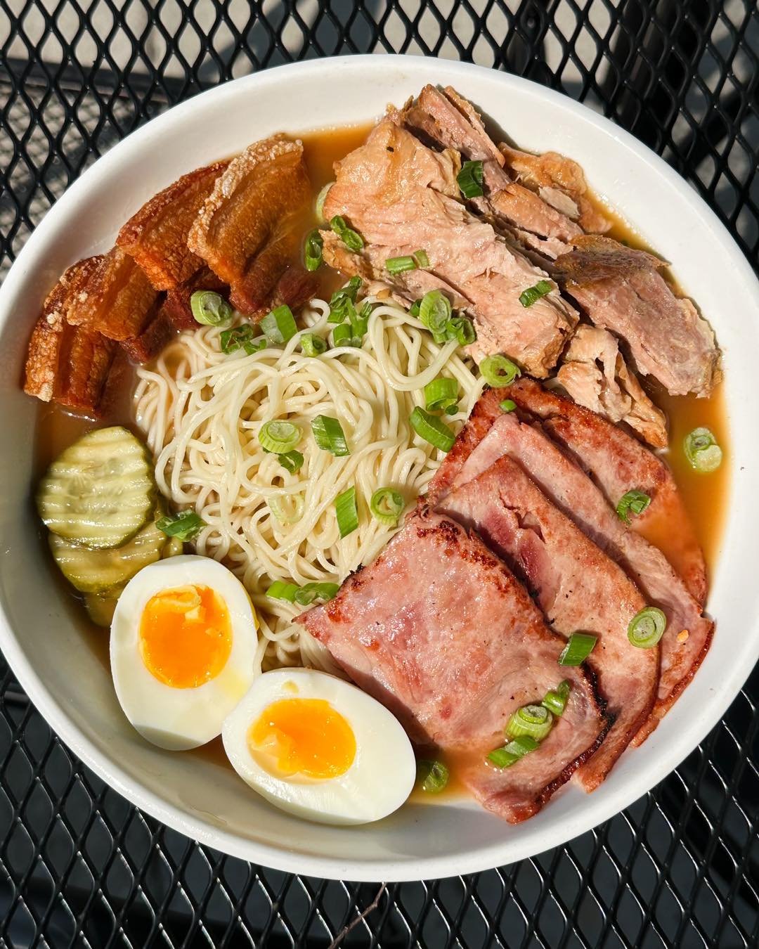 Get ready to savor a taste of Havana with our Cuban Ramen Bowl! 🍜 Dive into a fusion of flavors that will transport you straight to the streets of Cuba. Don't miss out on this week's culinary adventure! 

#CubanRamen #WeeklyFeature #PineappleInkTave