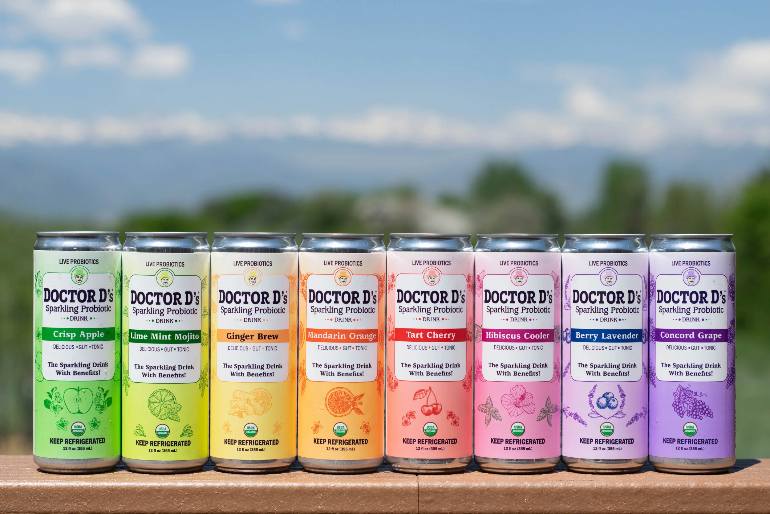 Sparkling Probiotic Drink Doctor D's