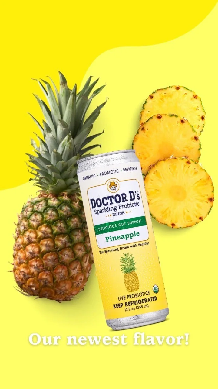 Sparkling Probiotic Drink Doctor D's