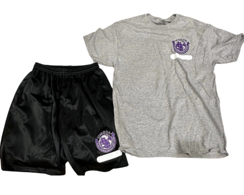 PE Shirt and Shorts Combo