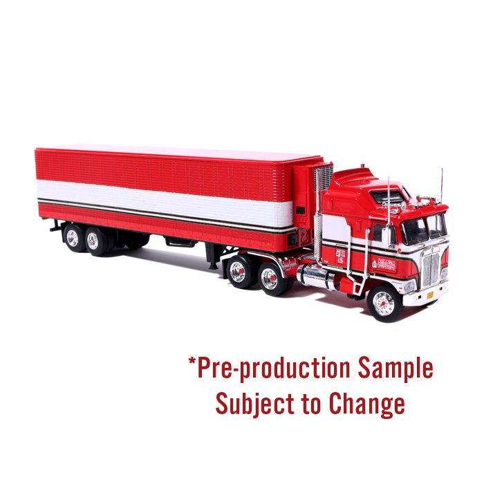 1:64 1979 Kenworth K100 Aerodyne w/ Trailer: BJ and the Bear (64-0671)