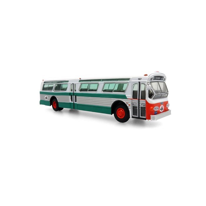 Iconic Replicas 1/87 Flxible 53102 Transit Bus Blank White 87-0242 