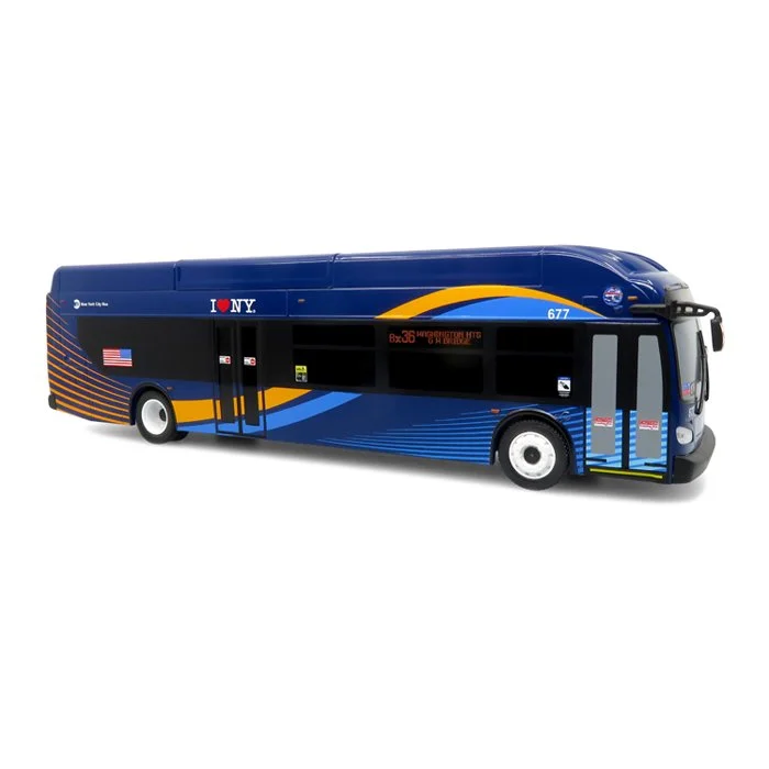 1:43 NFI Xcelsior XN40 Transit Bus: MTA New York City — Bus Bank (43-0602)