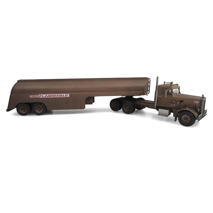 1:43 1955 Peterbilt 281 “Needlenose” Tractor & Tanker Trailer: From the Movie “Duel” (43-0430)