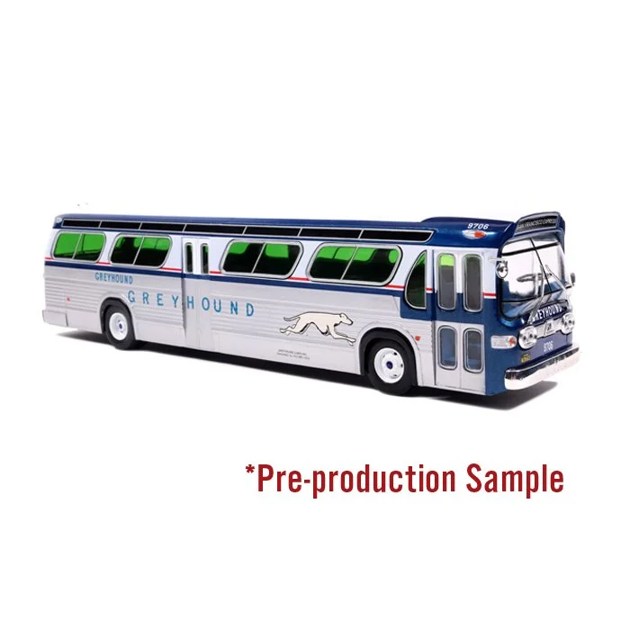 1:43 1963 GM TDH-5303 Transit Bus: Greyhound Bus Lines (43-0668)