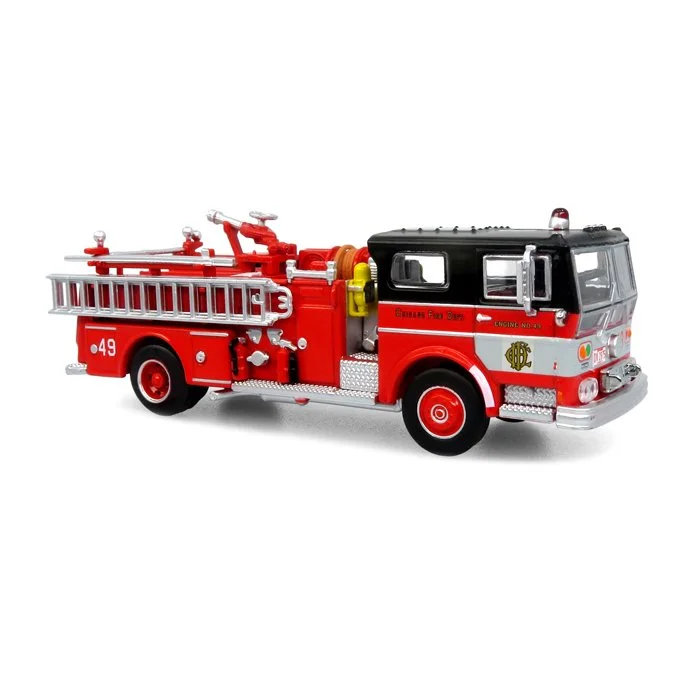 1:87 1974 Ward LaFrance Fire Engine: Chicago Fire Department — Engine 49 (87-0648)