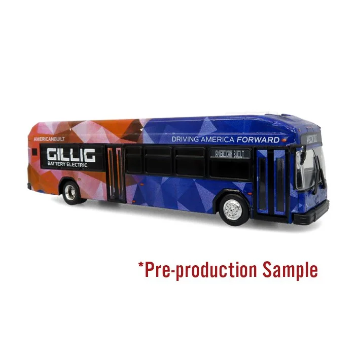 1:87 Gillig BEB Transit Bus: Gillig Corporate (87-0672)