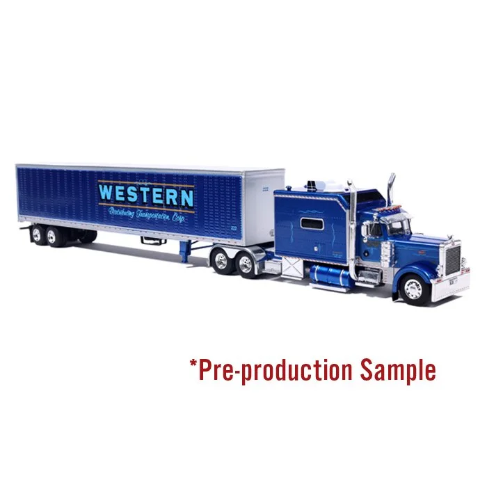 1:64 2002 Peterbilt 379 Tractor & Trailer: Western Distributing Transportation (64-0682)